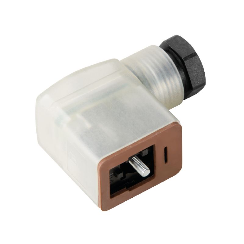 1873180000 - 3-Pole Valve Plug-In Connector with Diode, 24V