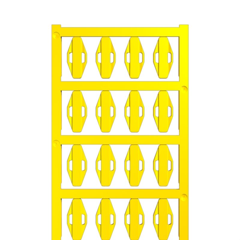 1852360000 - Yellow SlimFix Conductor Markers, 7-40mm Diameter, 23x11mm  (Pack of 160)