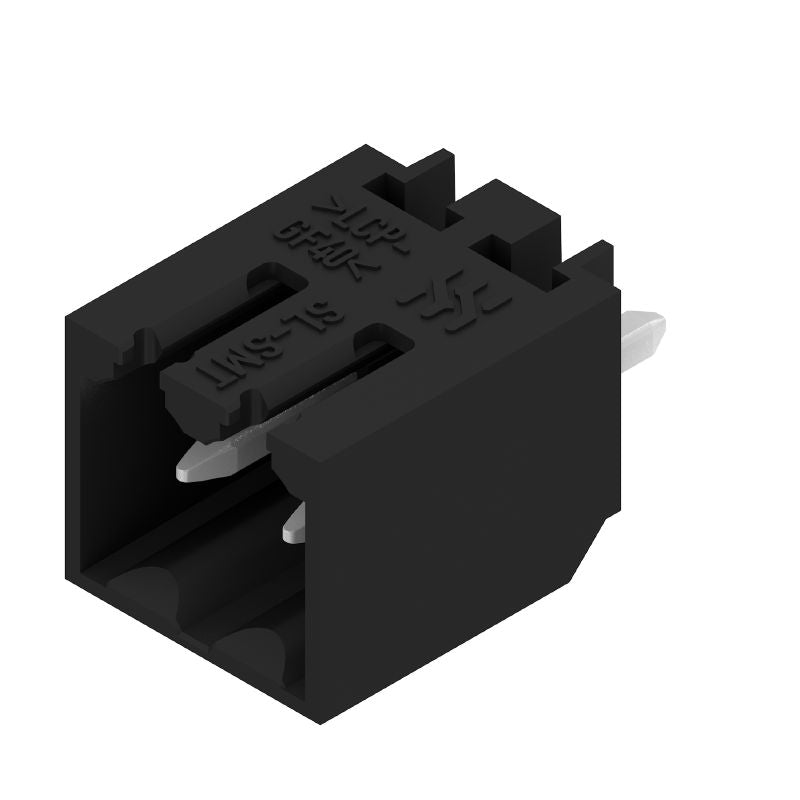 2437260000 - 3.50mm Male PCB Connector, 2 Poles, Tinned, Black  (Pack of 265)