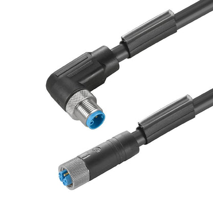 2455310300 - 3m M12 Power Cable, 5 Poles, PUR Sheath, Halogen-Free