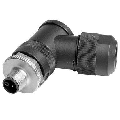 2812430000 - M12 Field-Installable Connector, IP67, 8-13mm Cable Support
