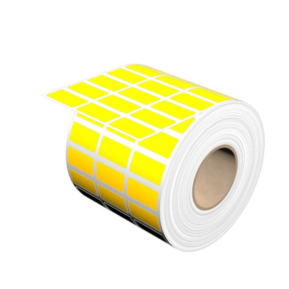 1751751687 - Yellow 12x25mm Self-Adhesive Device Markers with 10,000 Labels
