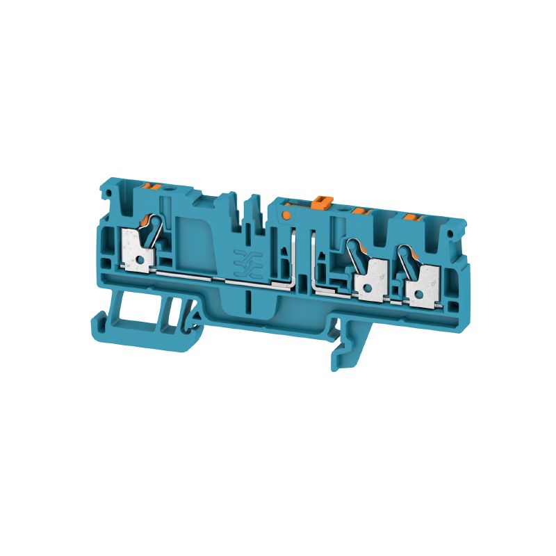 1989840000 - 2.5mm² Blue Test-Disconnect Terminal, 500V, 20A  (Pack of 50)