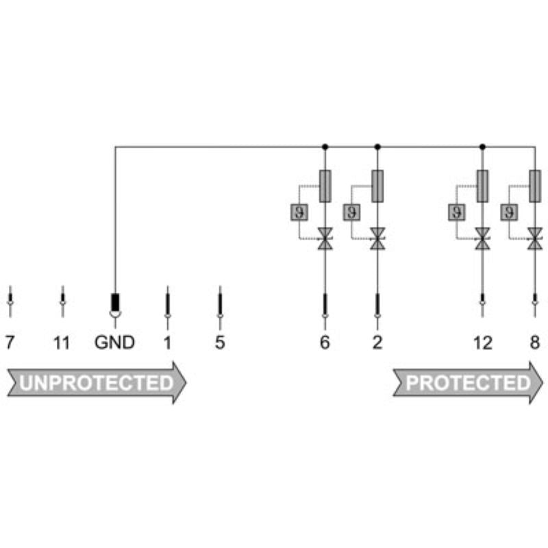 8924650000 - Reliable Surge Protector for 39V Instrumentation Applications
