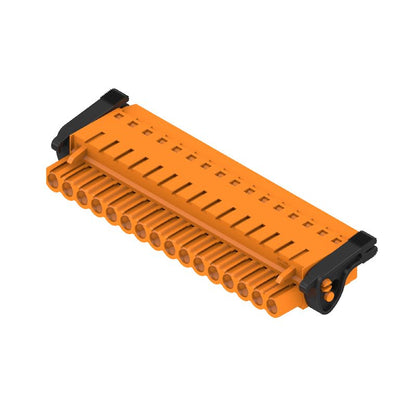 1890360000 - 16-Pole 180-Degree PCB Connector for 2.5 mm² Wires  (Pack of 18)