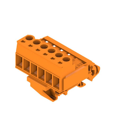 1846060000 - 5.08mm 6-Pole PCB Connector at 180° Angle  (Pack of 20)