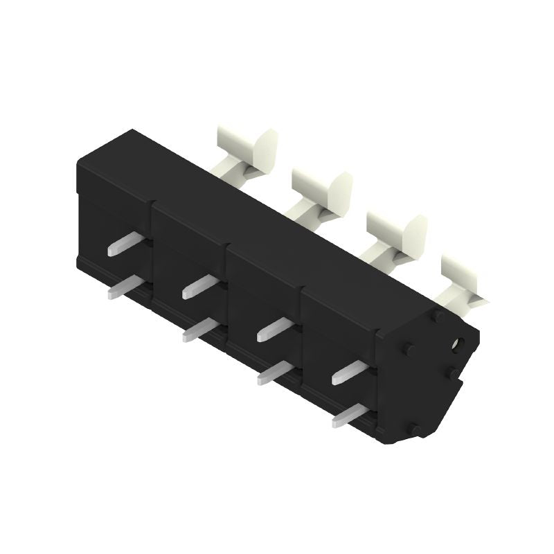 1953600000 - 10mm PCB Terminal with 4 Poles and Tension Clamp  (Pack of 100)