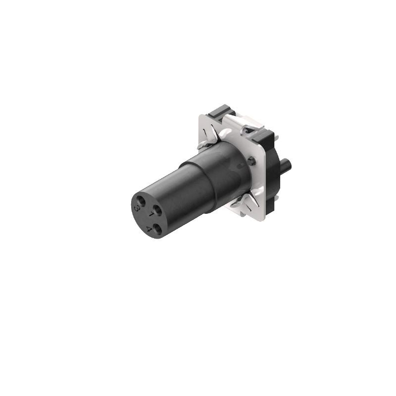 2424060000 - IP67 M8 Plug-In Connector with 5 Poles and Mounting Thread  (Pack of 25)