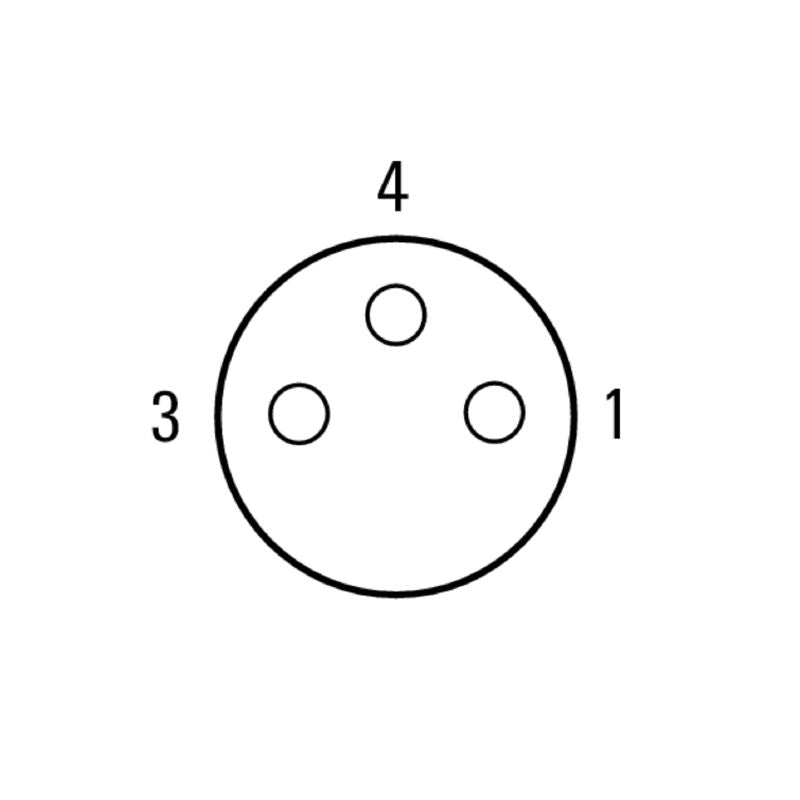 2512390000 - SAI-04L Electrical Component with M12/M8 Connections, 500mA Capacity