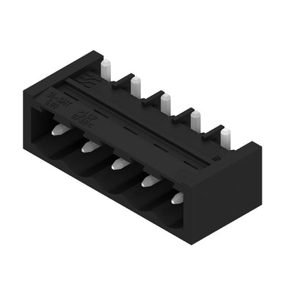 1877770000 - 5-Pole 5.08mm Male PCB Connector, Black, THT/THR Solder  (Pack of 350)