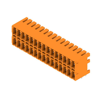 1040560000 - Male Header Connector, 30 Poles, 3.81mm Pitch, Orange  (Pack of 20)