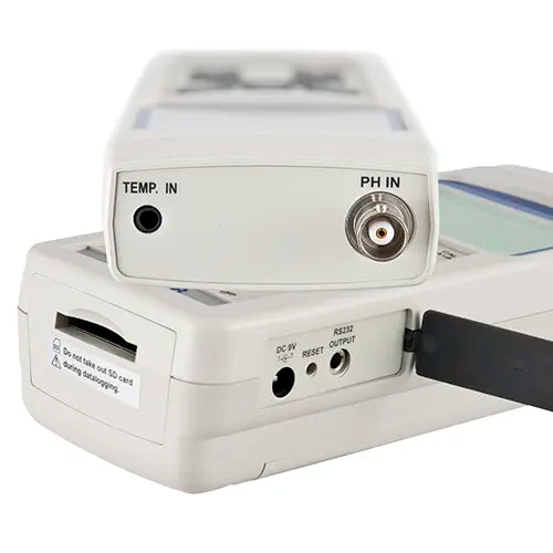 PCE-228LIQ - Handheld pH Meter with Data Storage & Temperature Sensor