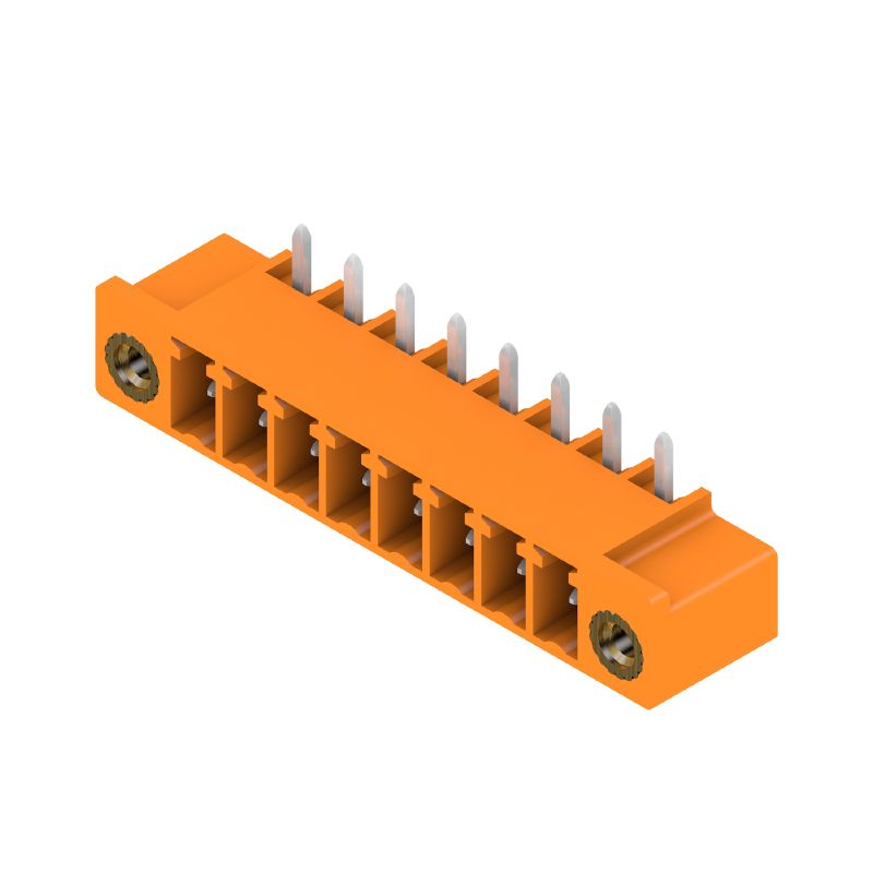 1038110000 - 3.81mm 8-Pole PCB Connector with 270° Elbow & RoHS Compliance  (Pack of 50)