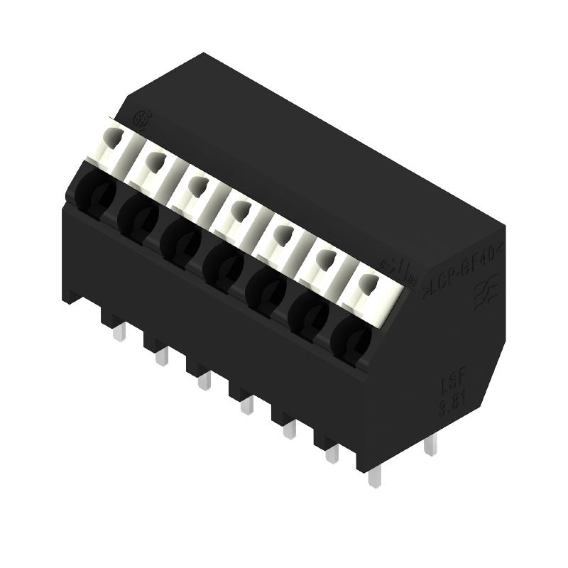 1885930000 - Black 7-Pole Terminal, 3.81mm Pitch, Push-In Mechanism  (Pack of 20)