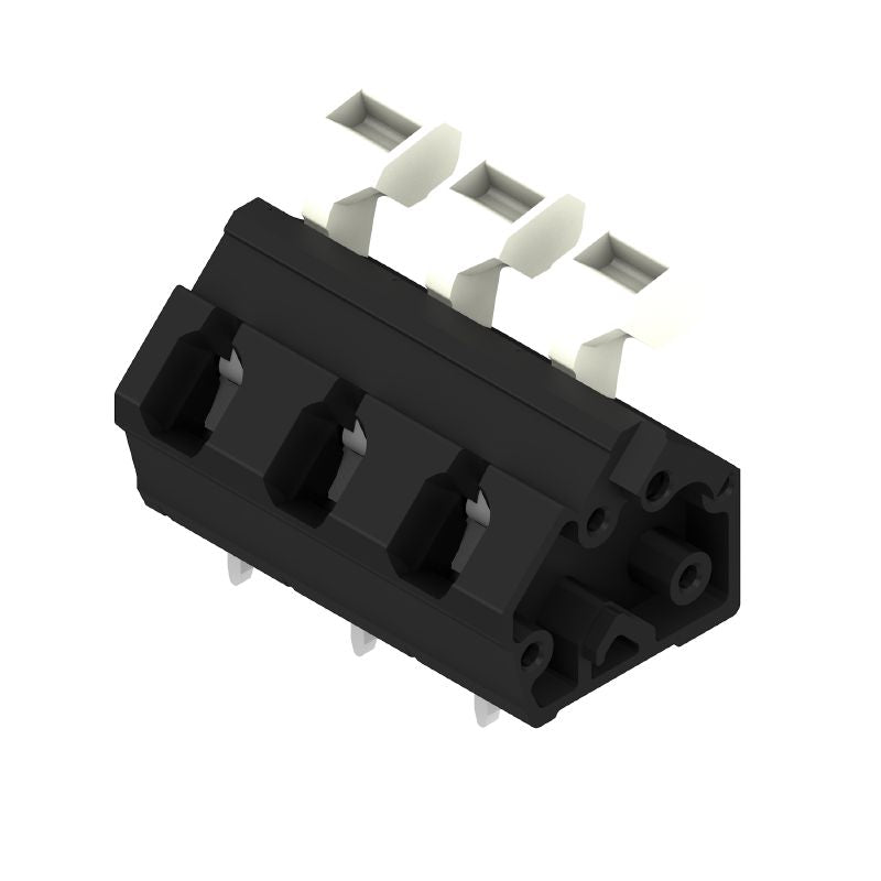 1952690000 - Black PCB Terminal, 7.5mm, 135° Angle, 3 Poles, 3.5mm Pins  (Pack of 100)