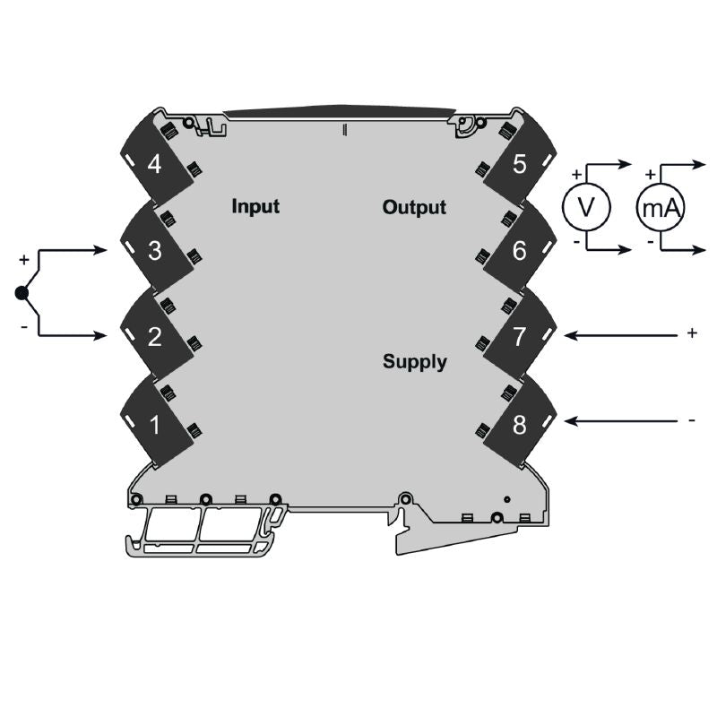 1375500000 - Configurable Temperature Transducer for Thermocouple Inputs