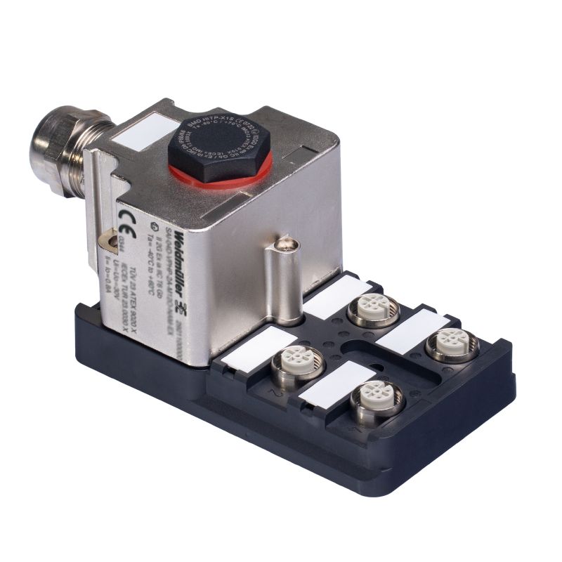 2943800000 - Compact Ex-rated M12 Hood, 102mm Long, PNP Wiring