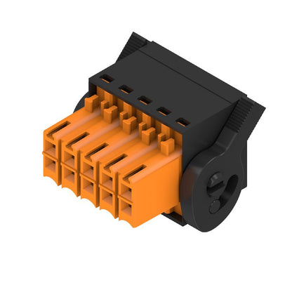 1944770000 - 10-Pole 3.50mm Female PCB Connector with 180° Angle  (Pack of 72)