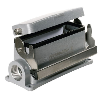 1663040000 - IP65 Rated HDC Enclosure with PG 29 Entry and Locking Clamp