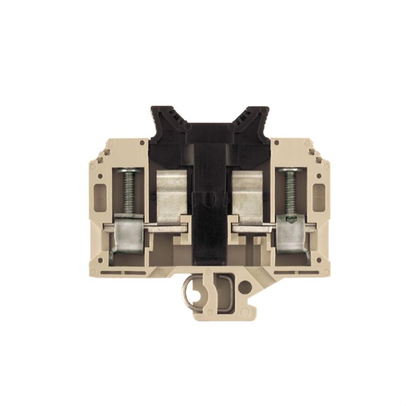 9509580000 - Dark Beige Fuse Terminal, 10mm², 13A, 440V, 2 Connections  (Pack of 20)