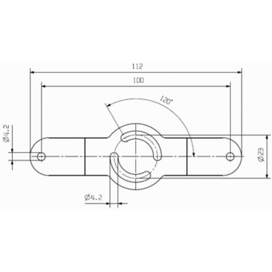 1099580000 - ROHS Approved Mounting Foot for Versatile Applications  (Pack of 10)