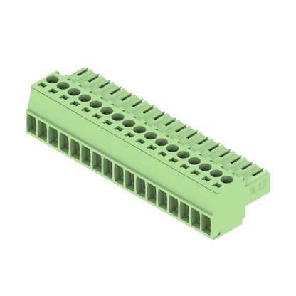 1539410000 - 3.50mm 17-Pole Female Connector, 180° Angle, RoHS Compliant  (Pack of 30)