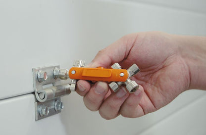 1480190000 - Compact Electrical Cabinet Key, 38mm x 95mm Access Tool