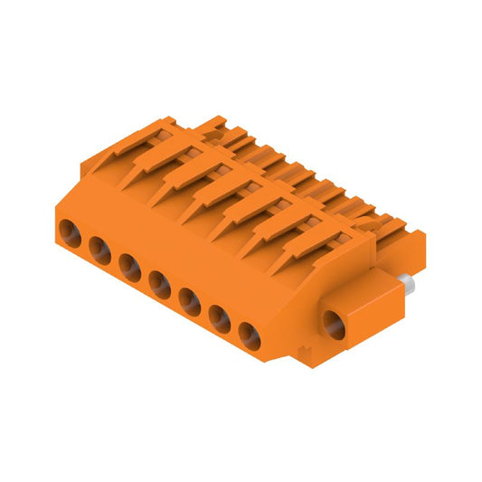 1960410000 - 7-Pole 5mm PCB Female Plug Connector, 90° Angle  (Pack of 36)