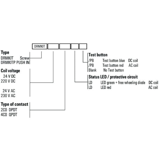 2576020000 - 4 CO Gold-Plated Relay Module, 115V AC, Push-In Connect  (Pack of 10)