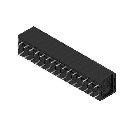 1425430000 - 15-Pole Black PCB Terminals, 5mm Pitch, 90° Orientation  (Pack of 20)