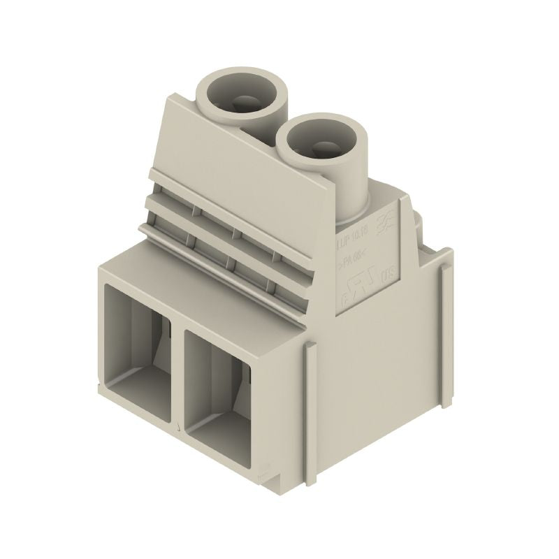 1839270000 - 10.16mm PCB Terminal, 2 Poles, Tin-Coated, 90° Angle  (Pack of 20)