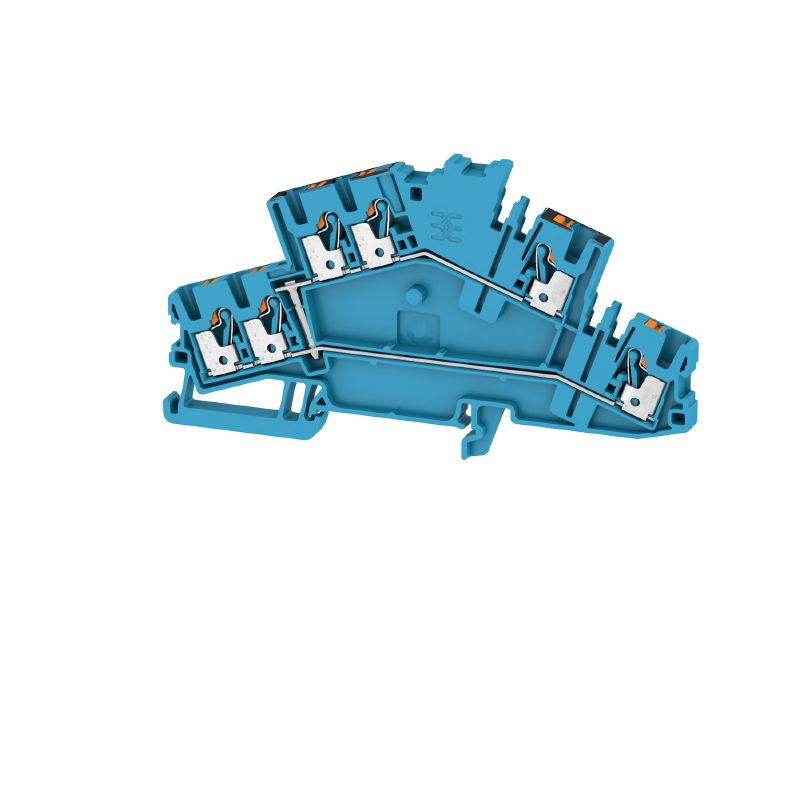 2531530000 - Blue 2.5mm² Feed-Through Terminal, 800V, 22A Capacity  (Pack of 50)