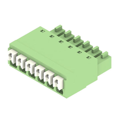 1969490000 - 6-Pole 3.81mm PCB Connector with PUSH IN Design  (Pack of 50)