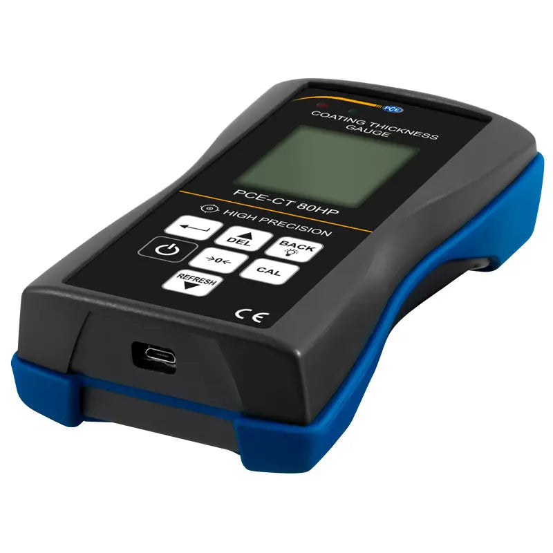 PCE-CT 80HP-FN2 - Precision Coating Thickness Gauge with V-Groove Sensor