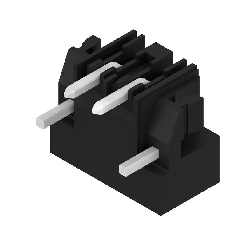1409180000 - 3.50mm Black PCB Connector, 2 Poles at 90° Angle  (Pack of 100)