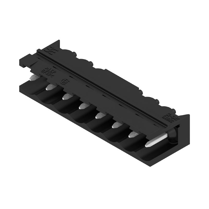 1797680000 - 5mm Male Header Connector, 8-Pole, 90° Angle, Black Finish  (Pack of 350)