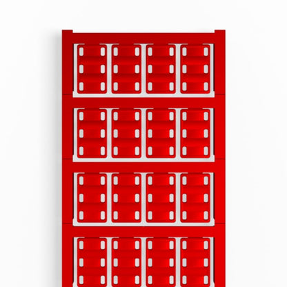 1689490003 - Red Slim Cable Markers 23x14mm, 320pcs, -50 to 120°C  (Pack of 320)