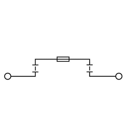 2562590000 - WSI 4 Fuse Terminal, 6.3A, TS 35 Mounting Rail  (Pack of 50)