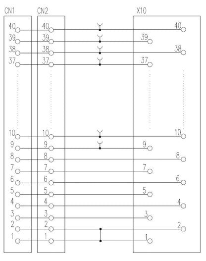 1371650000 - 2 x 40P RS Connector Interface, RoHS Compliant