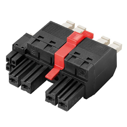 2628900000 - 7.62mm PCB 4-Pole Connector, PUSH IN Wiring, 180° Angle  (Pack of 42)