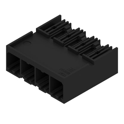 2546160000 - 4-Pole 7.62mm PCB Connector with 270° Elbow, Tinned Pins  (Pack of 110)