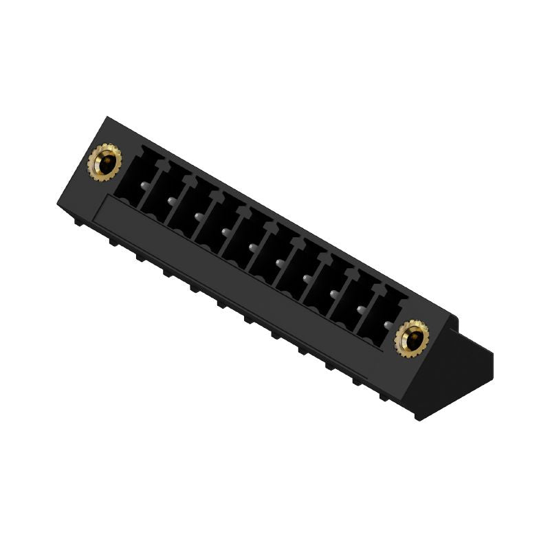 1977120000 - 3.81mm Male PCB Header Connector with 10 Poles and Black Finish  (Pack of 50)