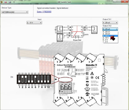 1176020000 - Configurable DC Isolating Amplifier with 4-Way Isolation