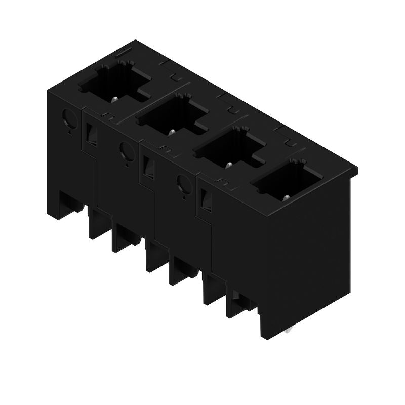 8000078316 - 7.5mm Male Header PCB Connector, 4 Poles, 180° Elbow  (Pack of 19)
