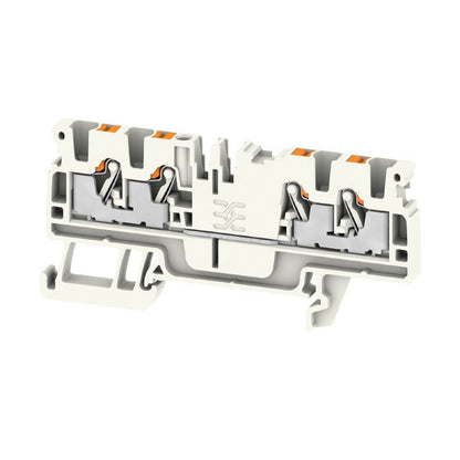 2003130000 - 2.5 mm² Light Grey Push-In Terminal, 800V, 24A  (Pack of 100)