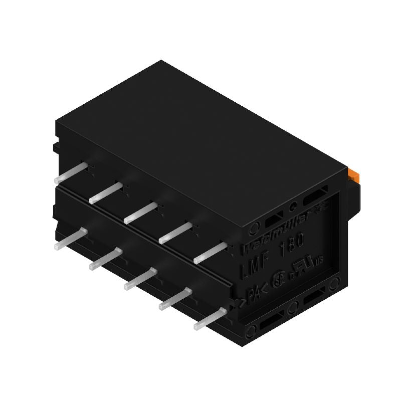 1426090000 - 5-Pole Black PCB Terminal, 5.08mm Pitch, 3.5mm Pins  (Pack of 55)