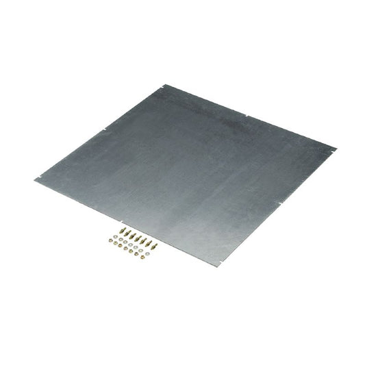 9502920000 - 550mm Silver Polyester Enclosure with Mounting Plate