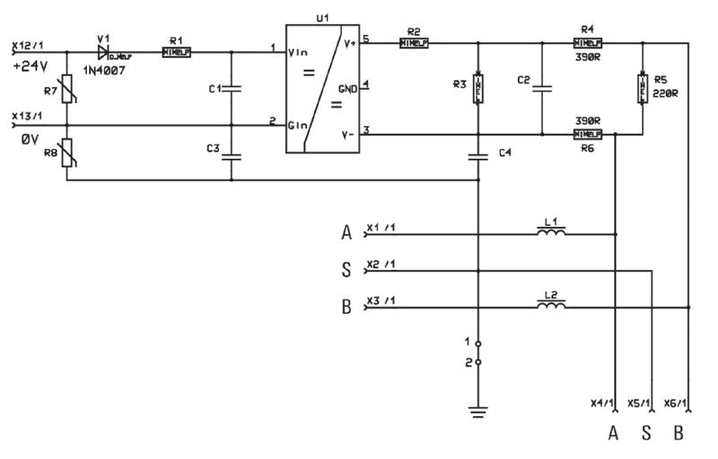 8564290000 - IP66/IP67 Profibus Active Terminating Resistor for Field Devices