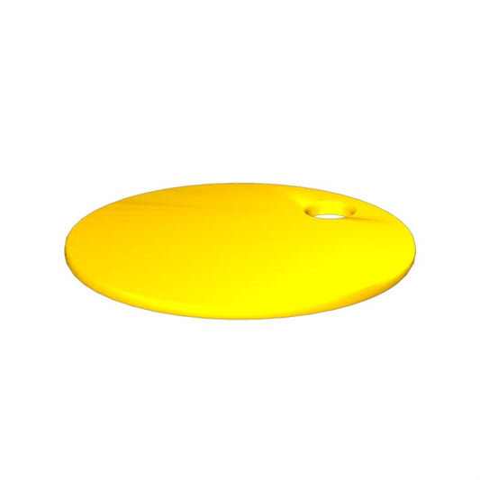 1248530000 - Yellow 30x30mm Marker with Mounting Hole, RoHS Compliant  (Pack of 60)