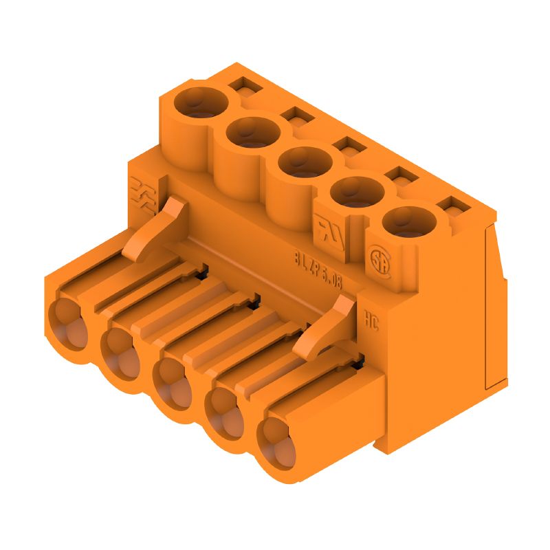 1943610000 - 5-Pole 5.08mm Female PCB Connector with Clamping Yoke  (Pack of 72)